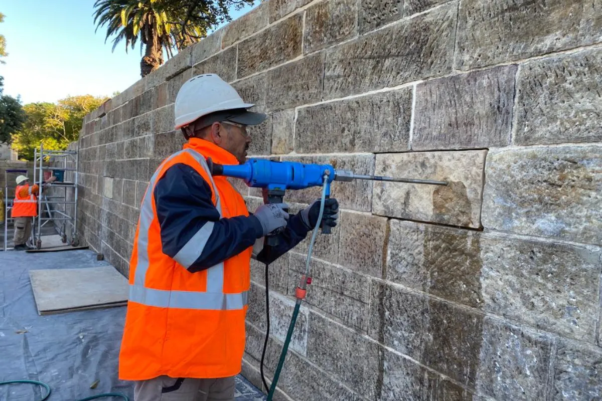 Heritage stonework project